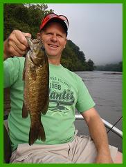 Guided fishing Asheville NC.  Fishing Asheville with Asheville's smallmouth fishing specialists.