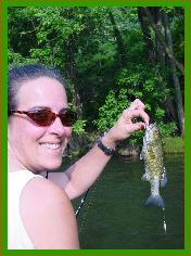 fishing guide Asheville NC, Nice smallmouth!